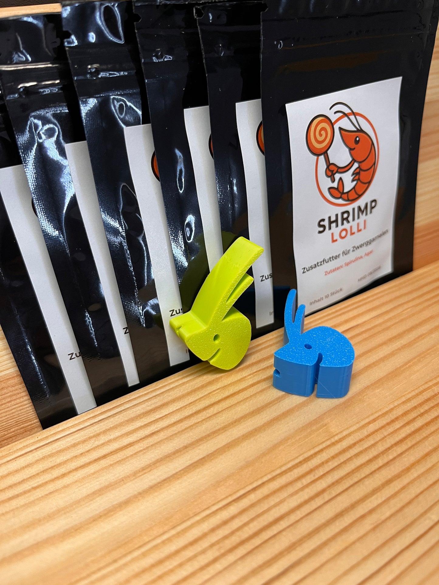 Shrimp Lolli 6er Set mit 2 SHRIMPYS Lolli Haltern