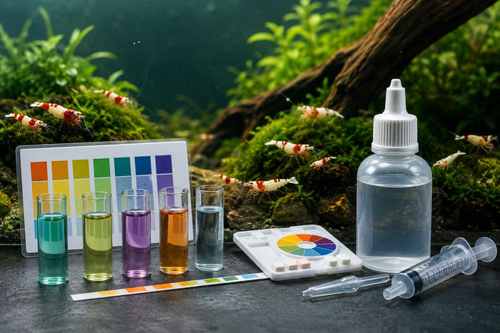 Wasserwerte für Garnelen
