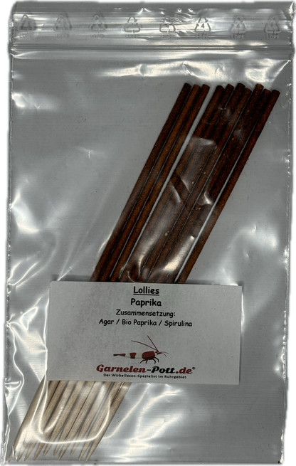 Paprika Shrimp-Lollies - 10er Pack