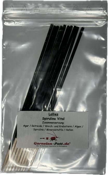 Spirulina Shrimp-Lollies - 10er Pack