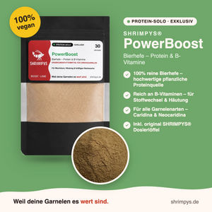 SHRIMPYS® PowerBoost – Bierhefe für Protein & B-Vitamine | 30g